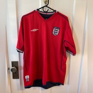 England National Team soccer jersey